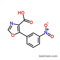 Molecular Structure of 951885-28-2 (5-(3-Nitrophenyl)oxazole-4-carboxylic acid)